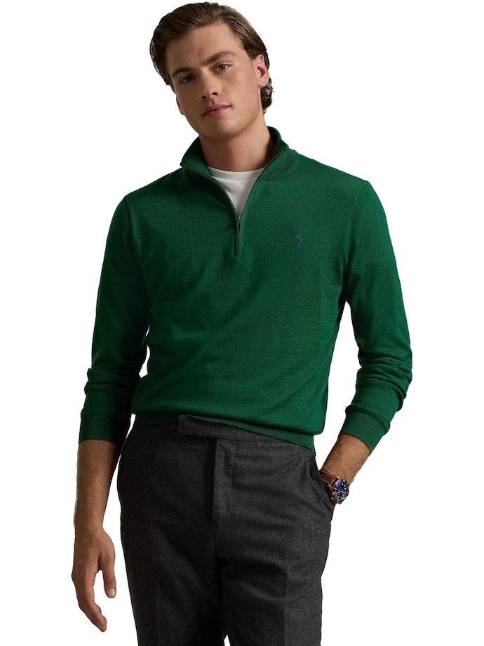 RALPH LAUREN Layer Wool Blend, green