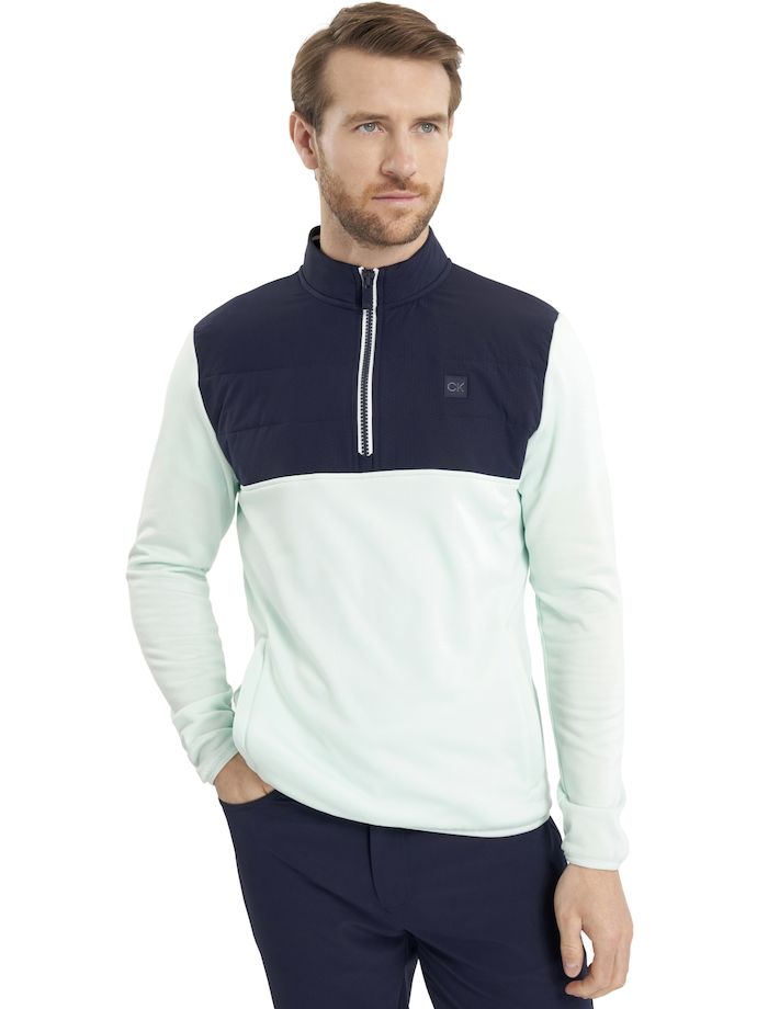 Calvin Klein Golf Layer Atlantic Hybrid HZ, mint/navy