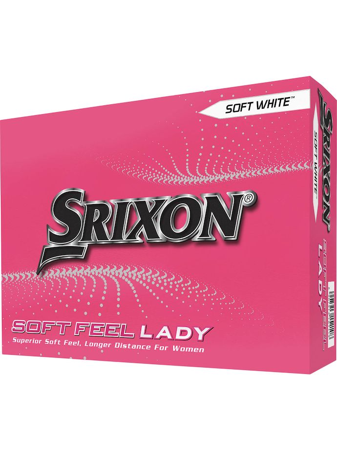 Srixon Soft Feel Lady golfballen - pak van 12, wit