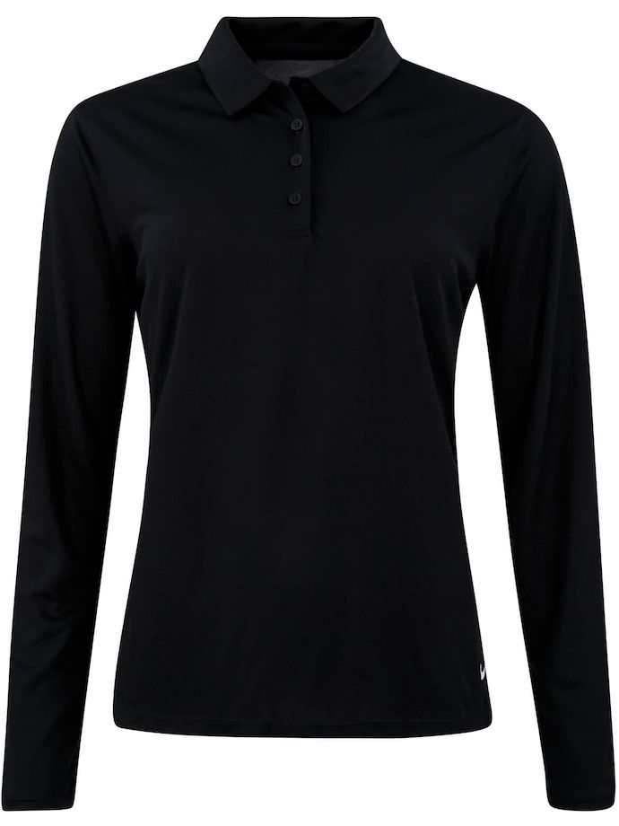 Nike Golf Polo Dri-FIT Victory, long sleeve, black