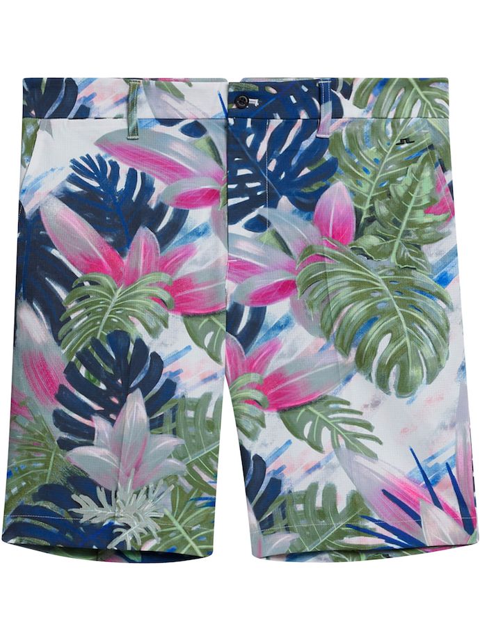 J. LINDEBERG Shorts Tim Print, grün