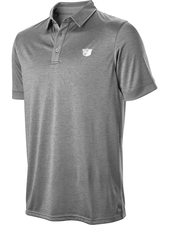 Wilson Polo Stripe Heather, grey