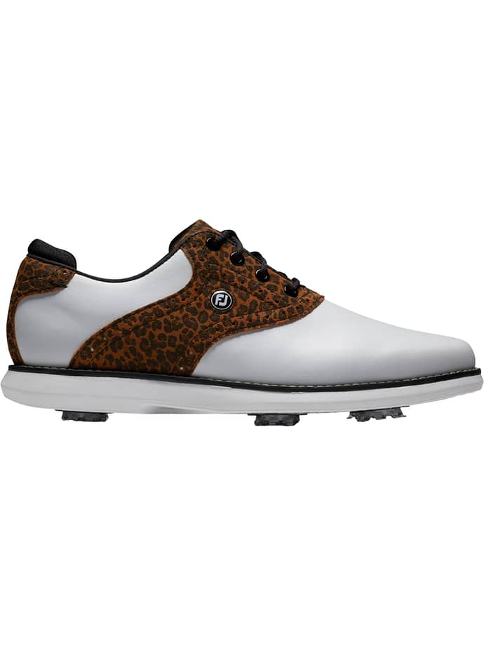 FootJoy Shoes Traditions, white/brown