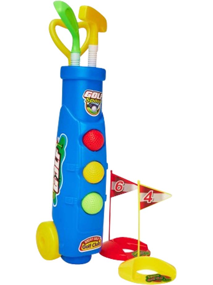 Legend Set da golf giocattolo per bambini, blu