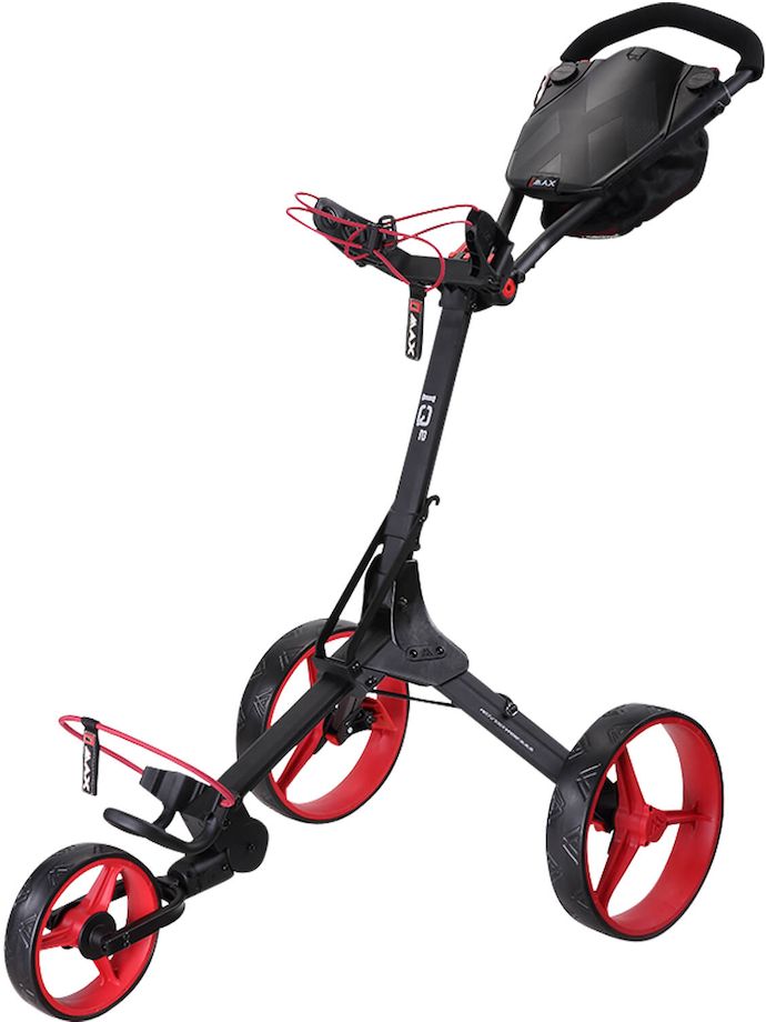 BIG MAX Golftrolley IQ 2, schwarz/rot