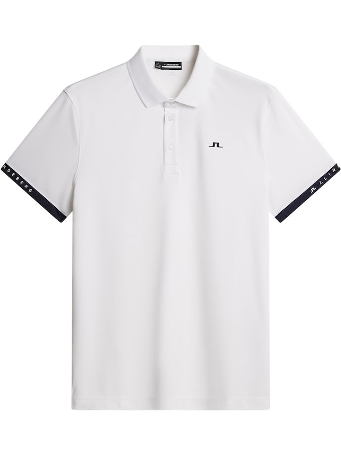 J. LINDEBERG Polo-fyren, hvid