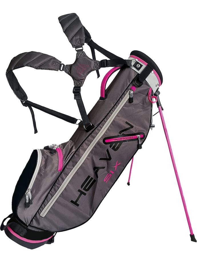 BIG MAX Standbag Hemel 6, grijs/fuchsia