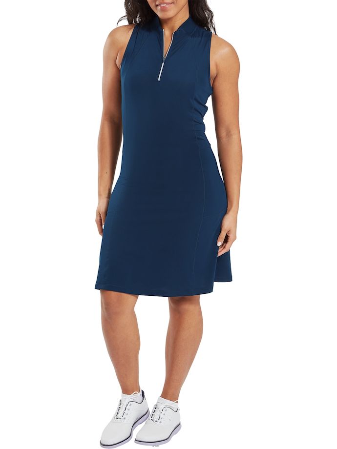 FootJoy Dress 1/4-Zip, sleeveless, navy