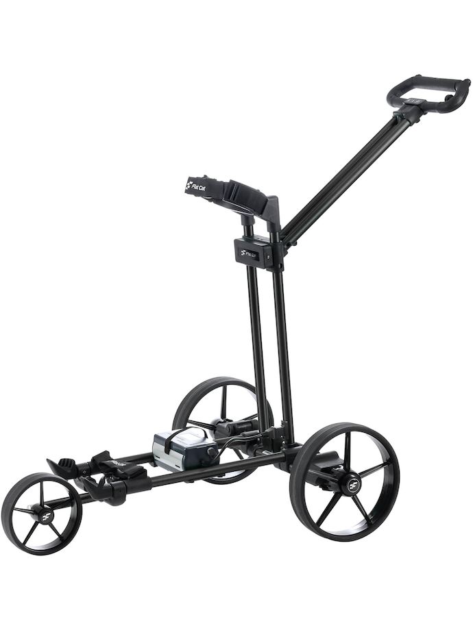 Flat Cat Carrello elettrico Ingranaggio Li-Fe, nero