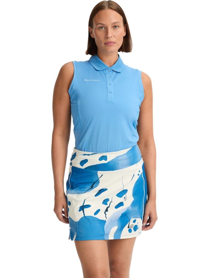 Röhnisch Skort Ultra Viola UV, blau/weiß