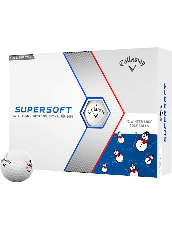 Callaway Golf balls Supersoft 23 WINTER Limited - 12-piece, white