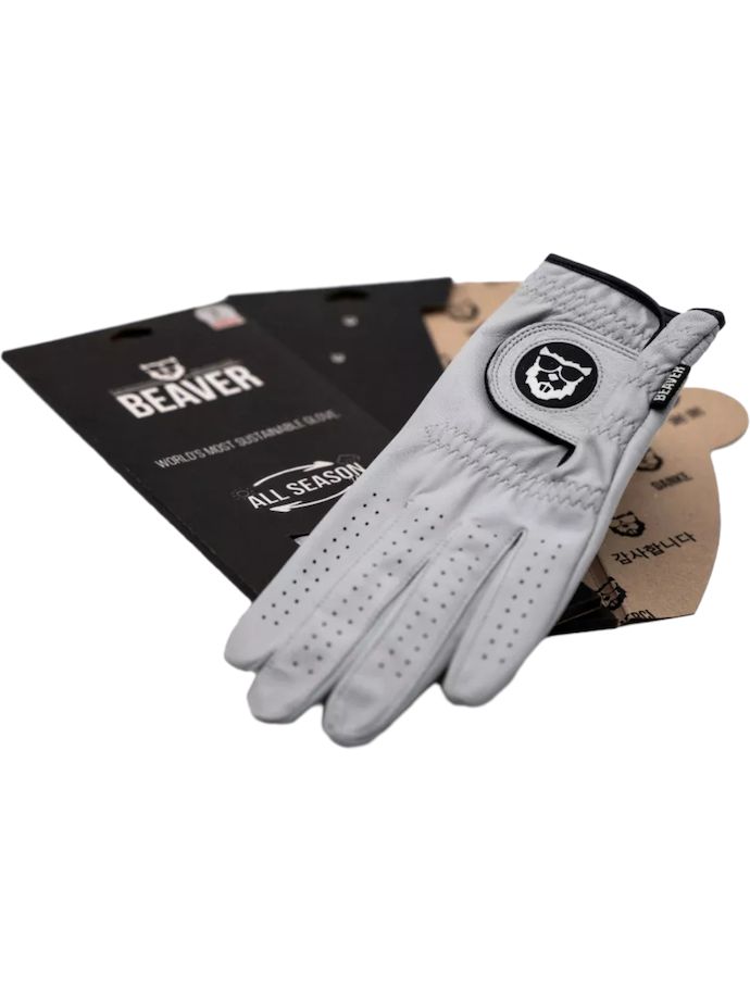 Beaver Golf Guanto All Weather, grigio