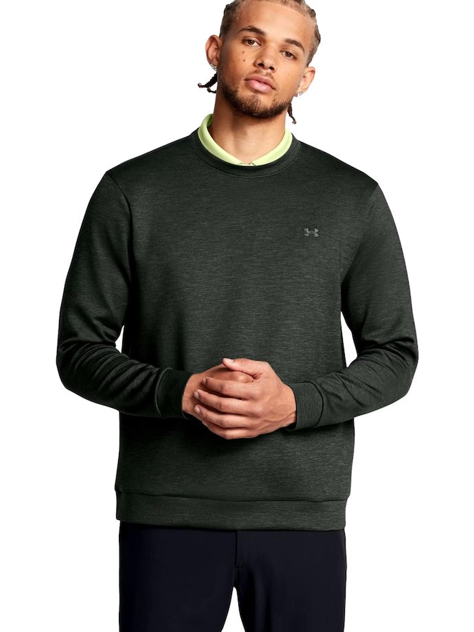 Under Armour Pullover Drive Crew, donkergroen