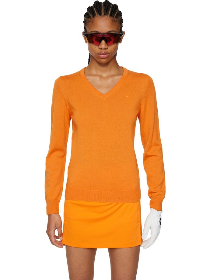 J. LINDEBERG Pullover Amaya, orange