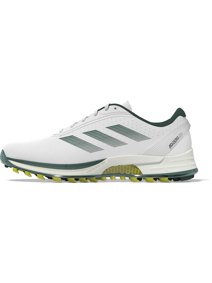 adidas Adizero ZG golfschoenen, weiss_gruen_gelb