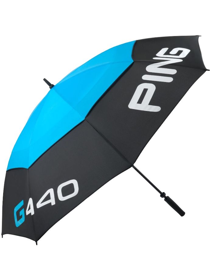 Ping Parapluie Double Canopy G440, bleu/noir