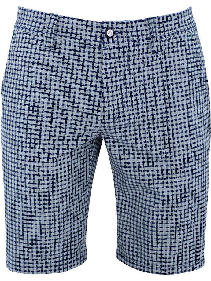 Alberto Shorts Earnie Revolutional Check WR, grey/navy