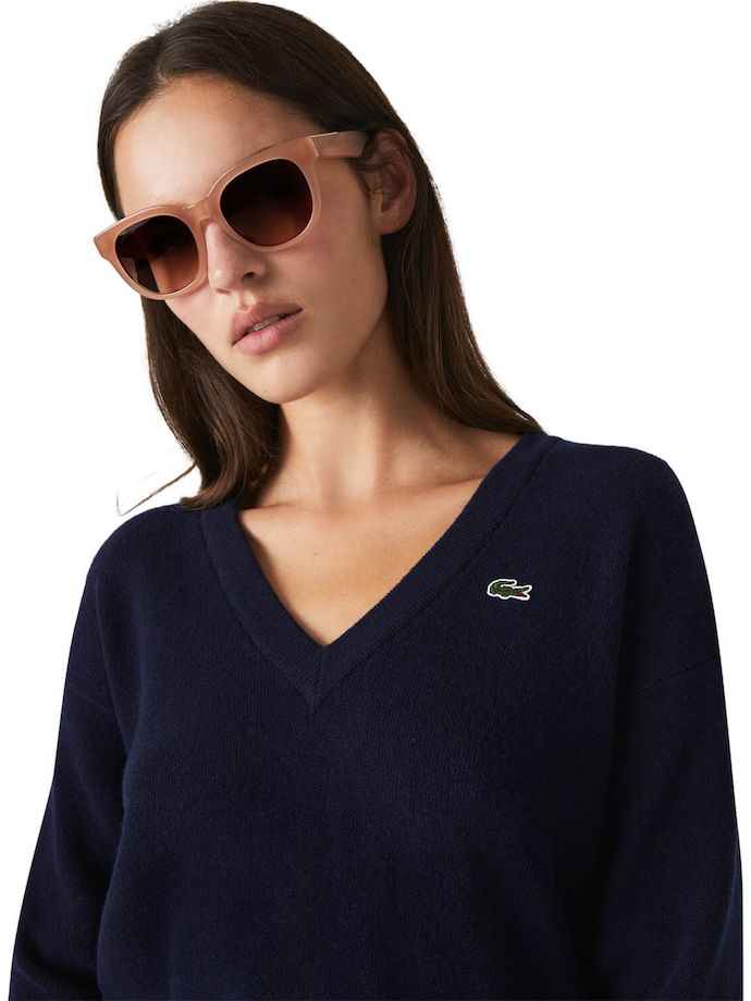 LACOSTE Pullover, navy