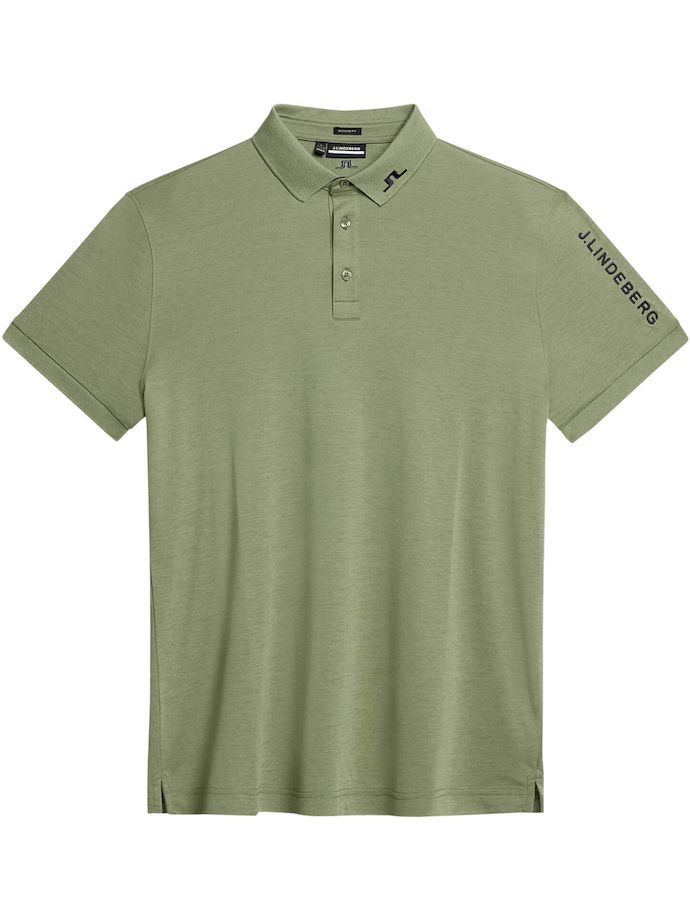 J. LINDEBERG Polo Tour Tech Seasonal, grün