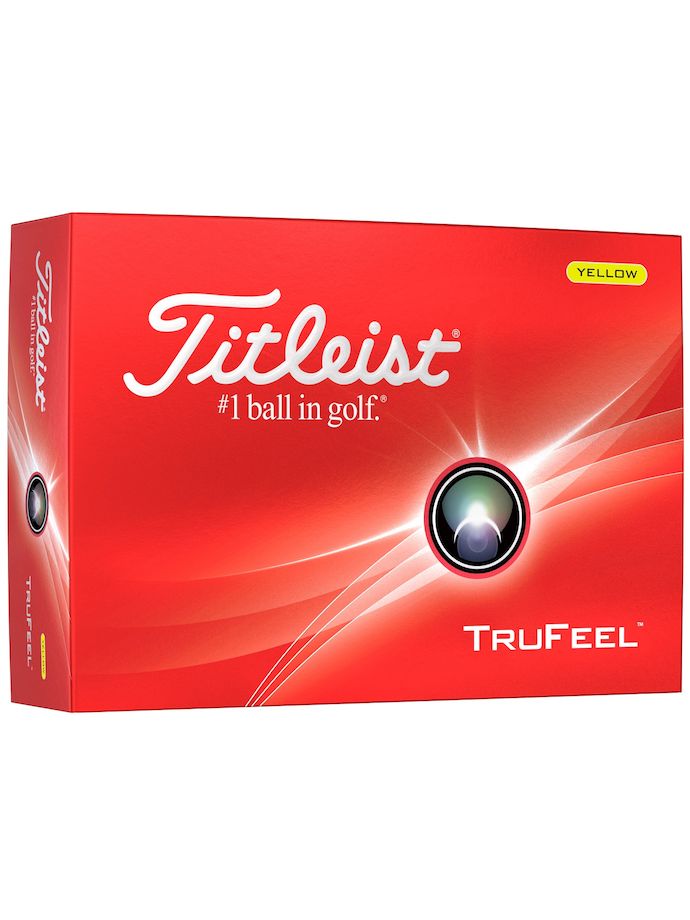 Titleist Piłki golfowe Trufeel 2024, żółty