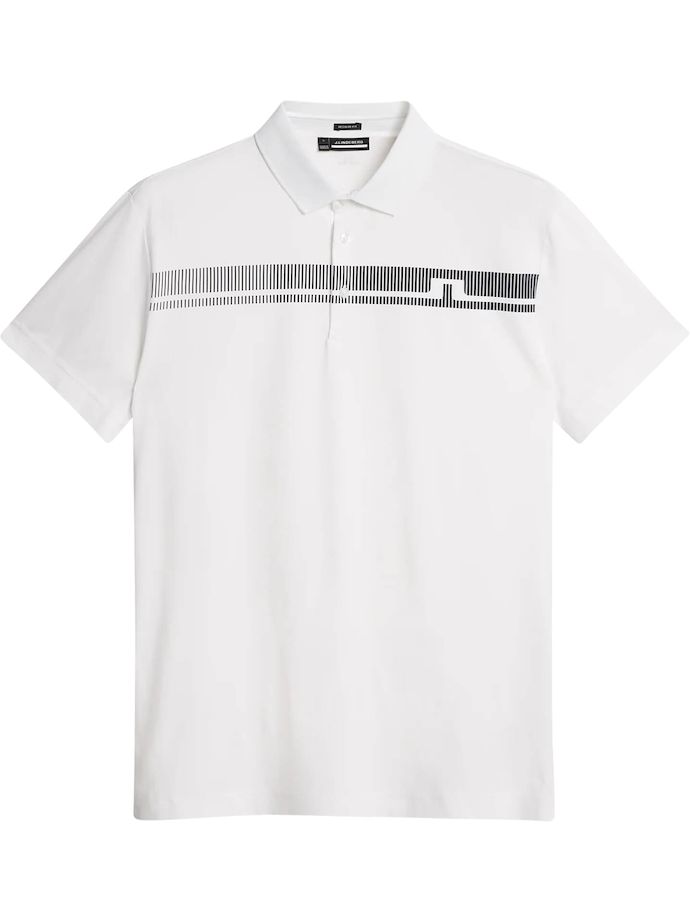 J. LINDEBERG Classe Polo, blanc