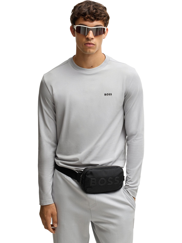 HUGO BOSS Pullover Tee Long, light grey