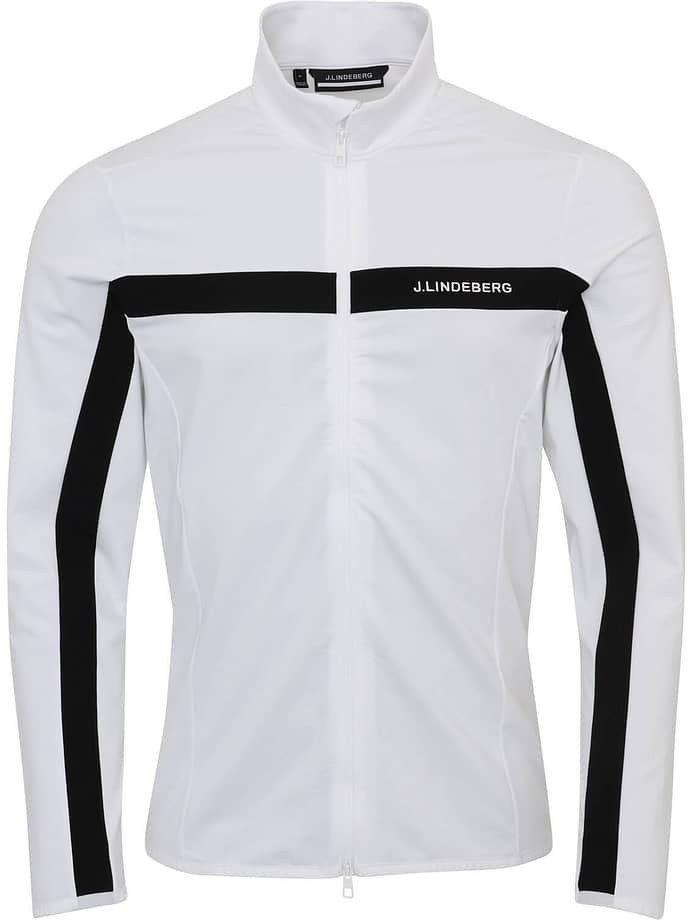 J. LINDEBERG Jacket Midlayer Jarvis, white