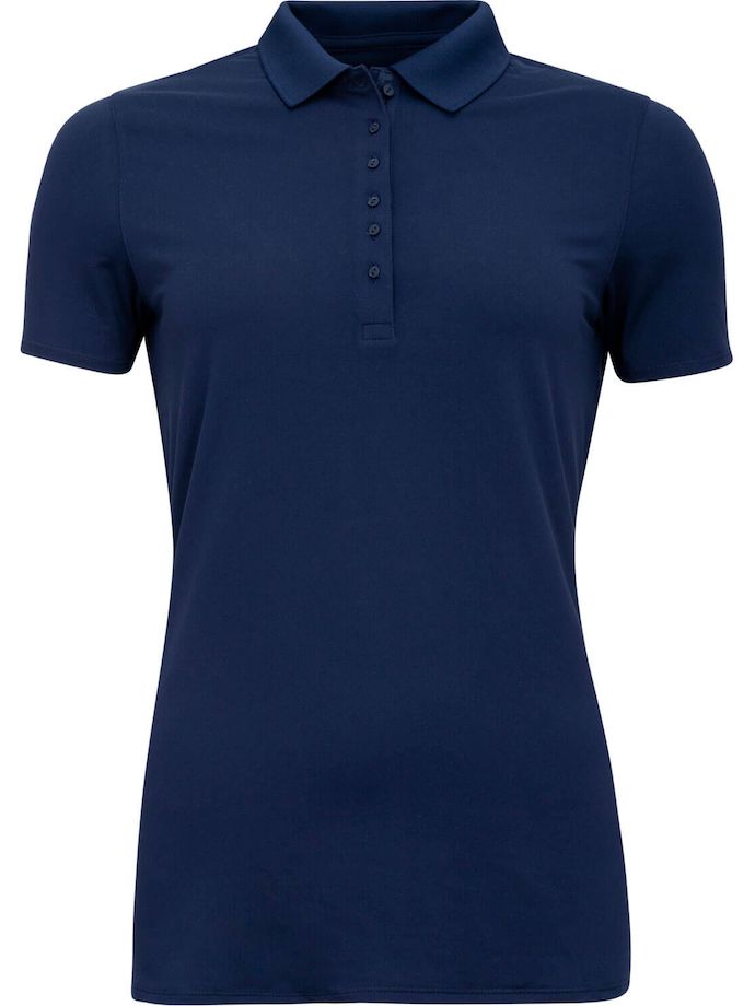 Puma Polo Shirt Team Cloudspun, short sleeve, navy