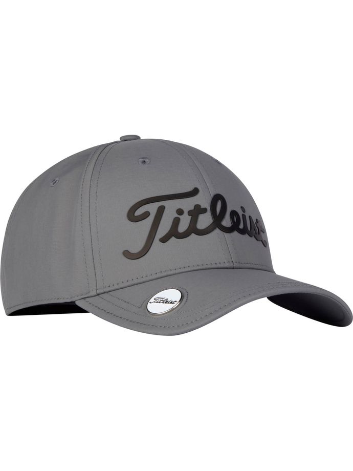 Titleist Marcador de Bolas Cap Players Performance, gris/negro