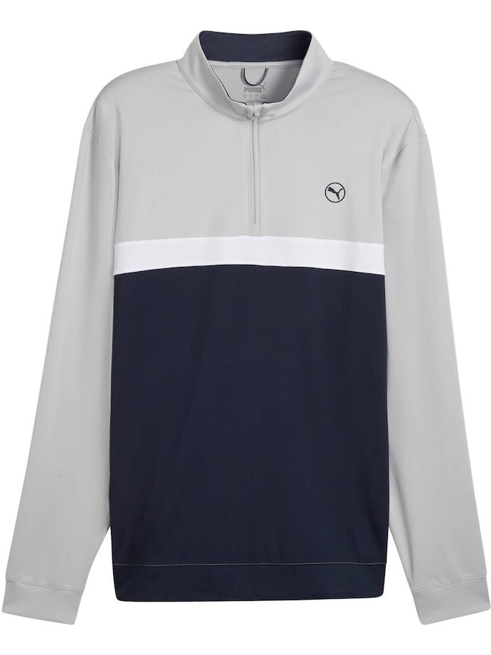 Puma Layer Pure Colorblock, grey/navy