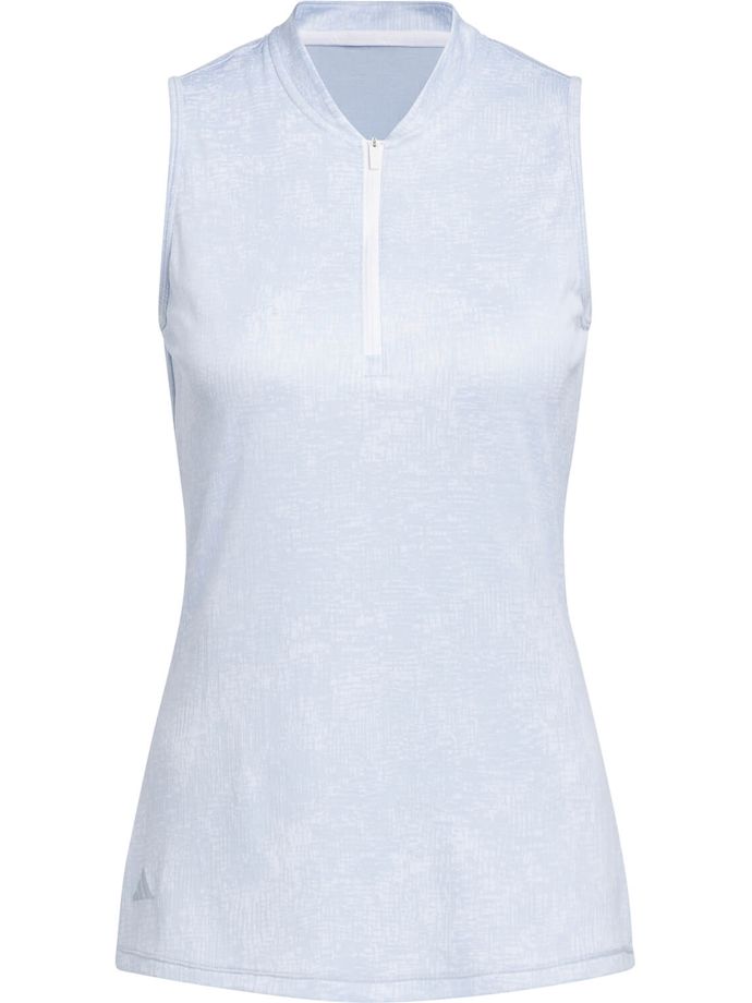 adidas Polo Essentials, sleeveless, light blue