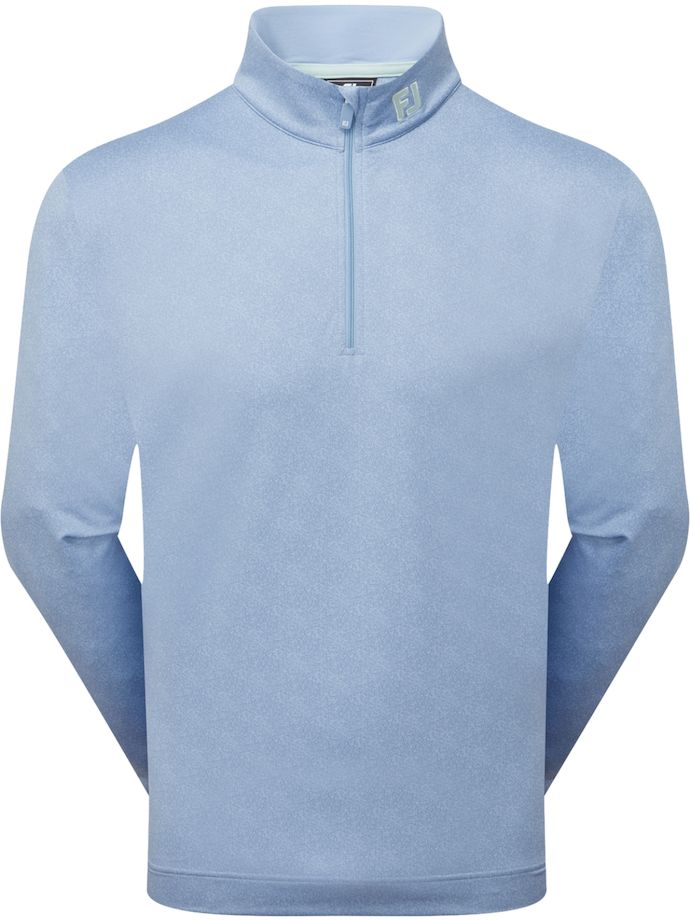 FootJoy Layer Speckle Print Chill-Out 1/4-Zip, light blue