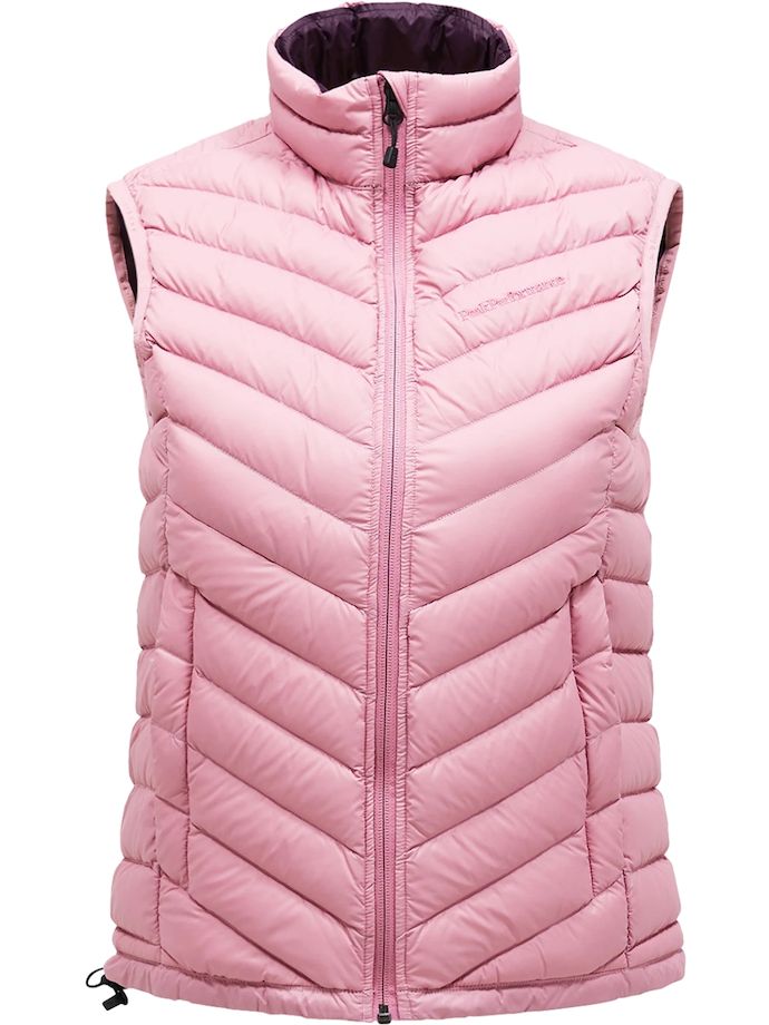 Peak Performance Frost Down vest, roze