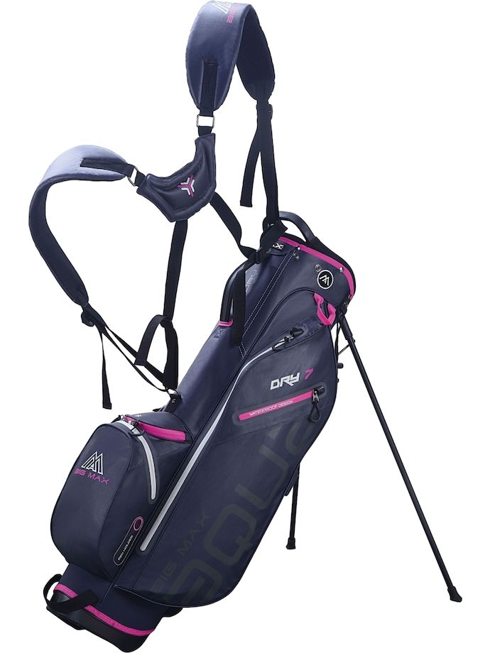 BIG MAX Standbag AQUA Zeven G, blauwgrijs/fuchsia