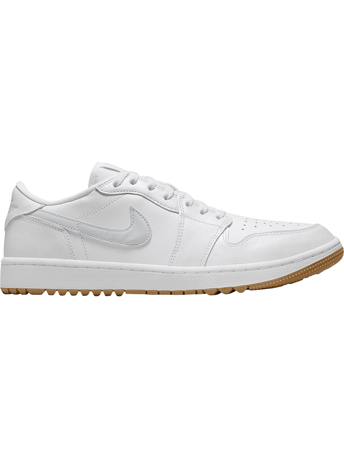 Nike Golf Chaussures de golf Air Jordan 1 Low G, blanc/gris