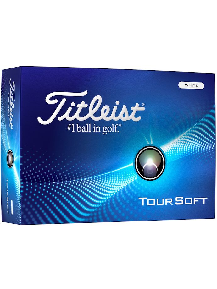 Titleist Piłki golfowe Tour Soft, biały