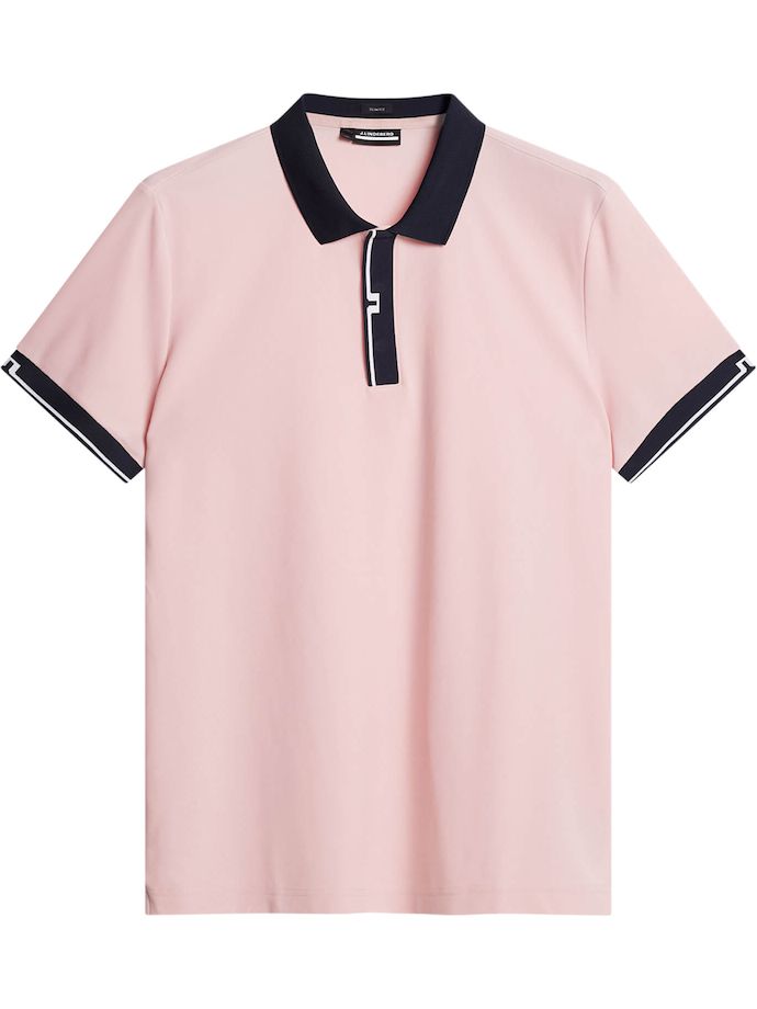 J. LINDEBERG Polo Bay Slim, pink