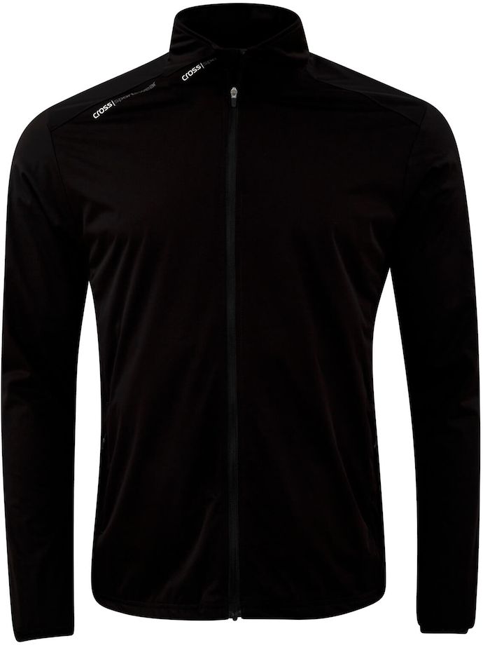 Cross Stretch Windjacke, 4-Wege Stretch, schwarz