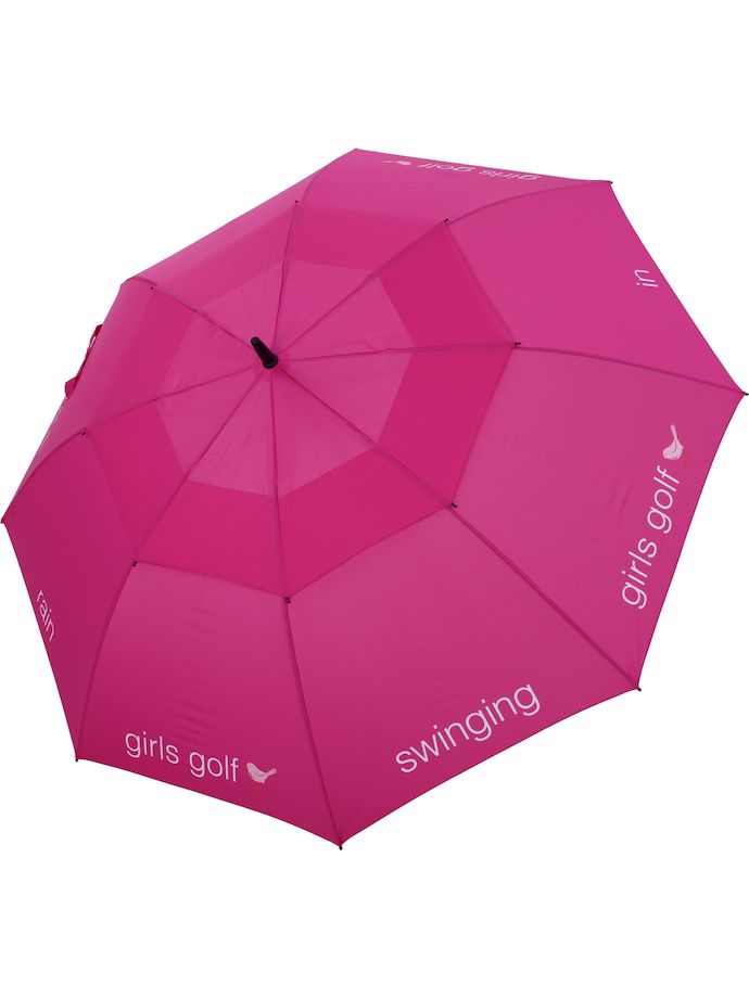 girls golf Regenschirm pink against rain, pink