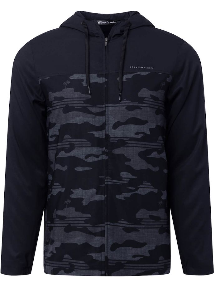 TRAVISMATHEW Hoodie Camo Tech, schwarz