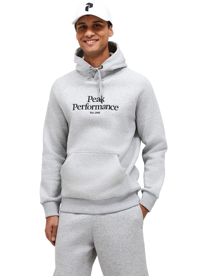 Peak Performance Sweat à capuche original, gris