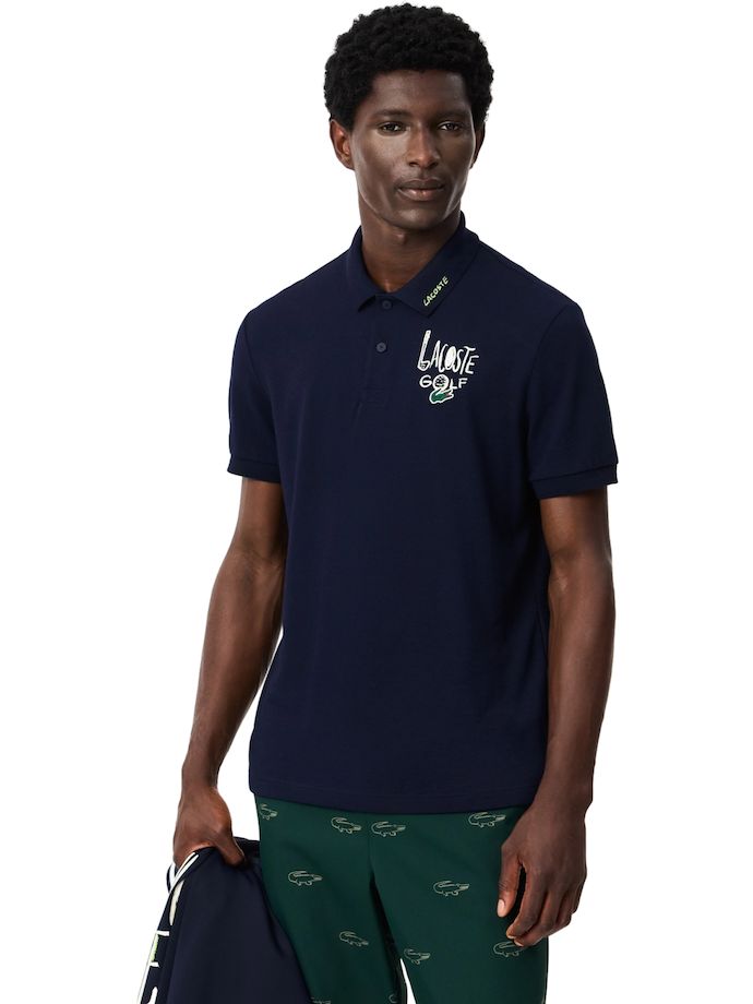 LACOSTE Polo Pioneer Collectie, marine