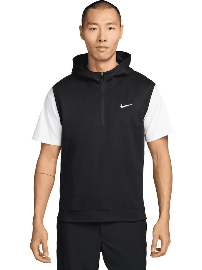 Nike Golf Weste Tour Pique, black