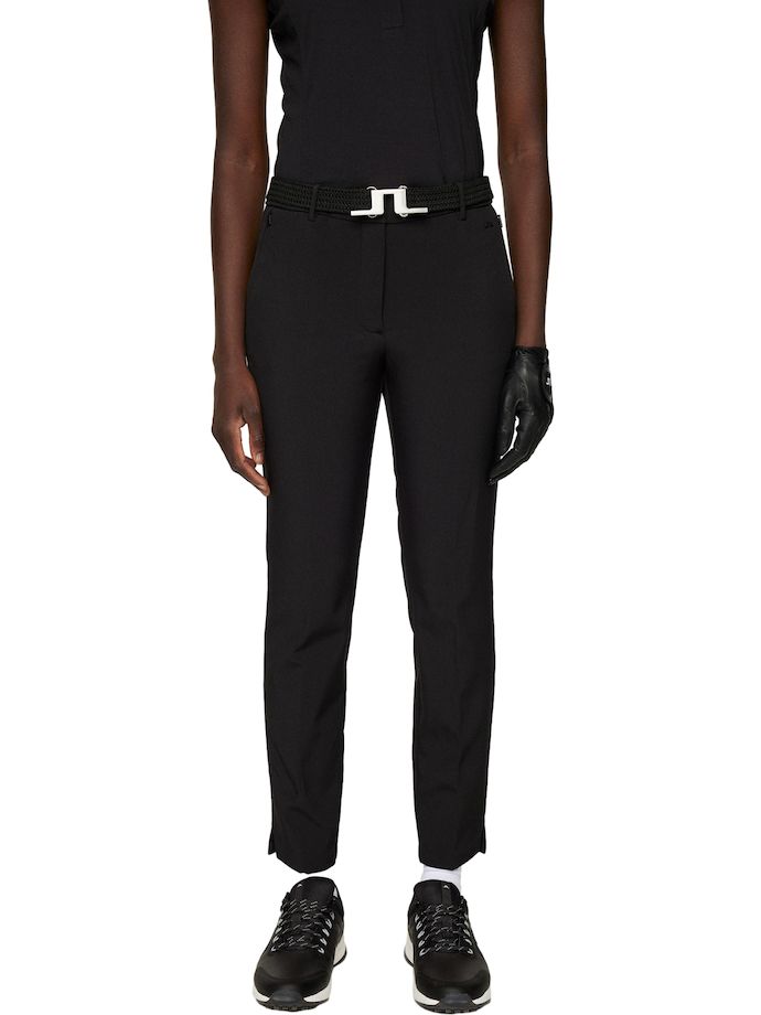 J. LINDEBERG trousers Lei Bonded Fleece, black