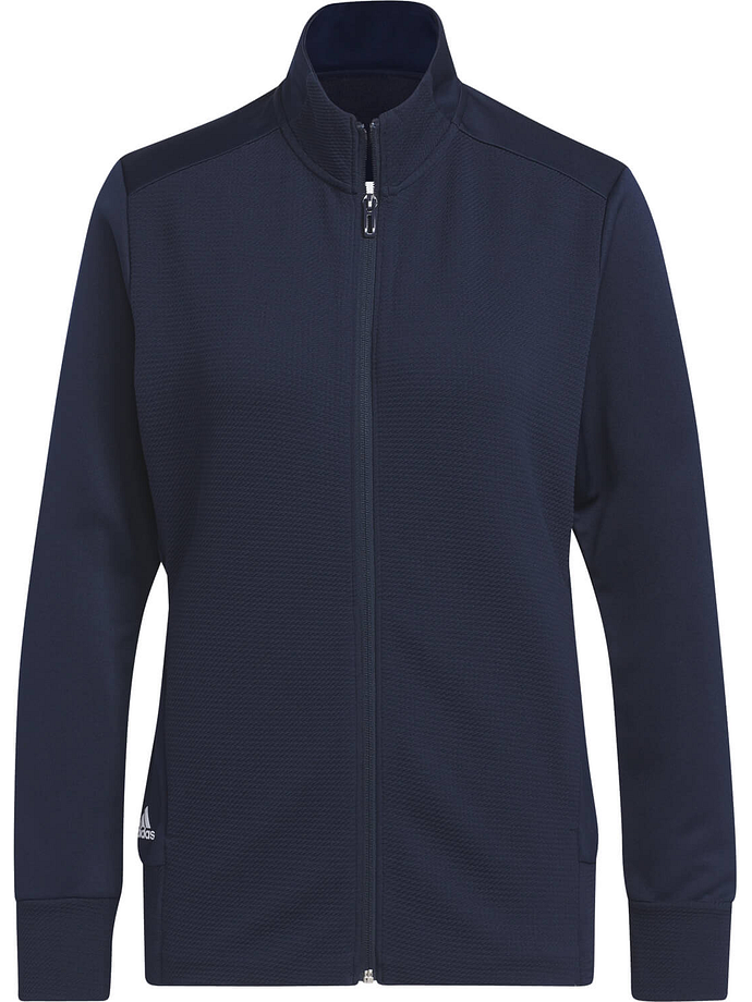 adidas Jacket Textured Full-Zip, navy