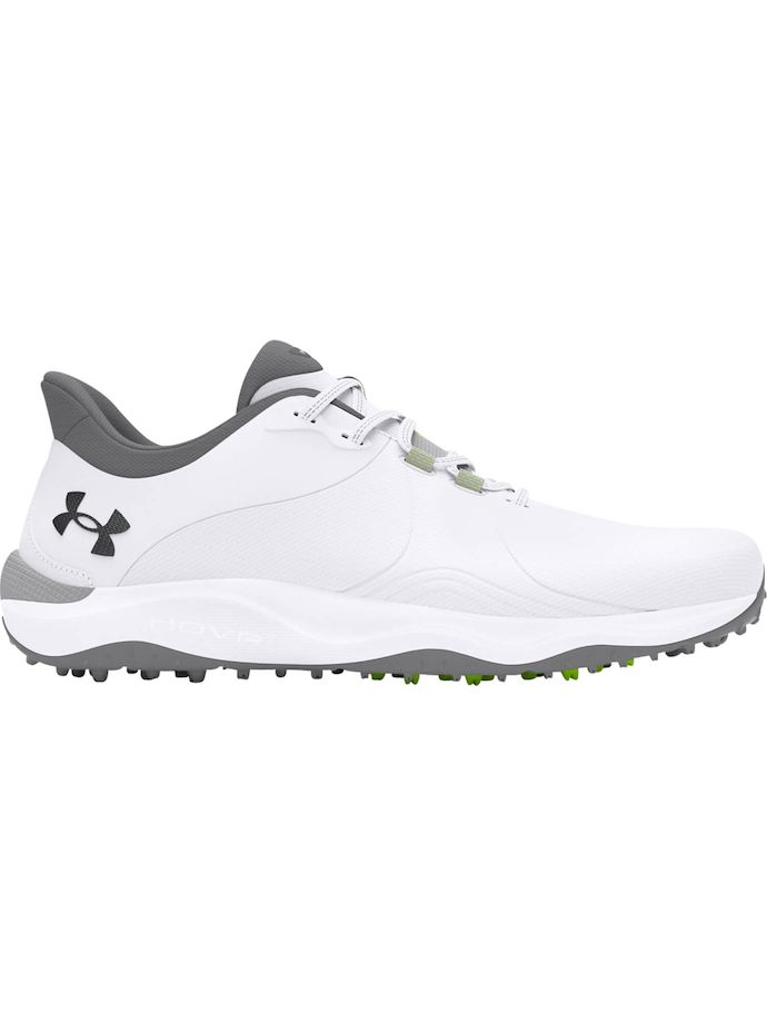 Under Armour Drive Pro SL Wide golf shoes, white/grey