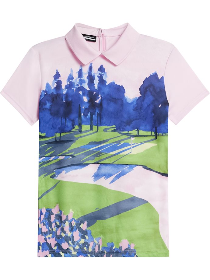 J. LINDEBERG Polo Gunni , rosa_bunt