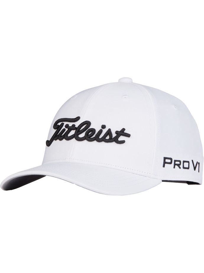 Titleist Cap Junior Tour Perf, wit/zwart