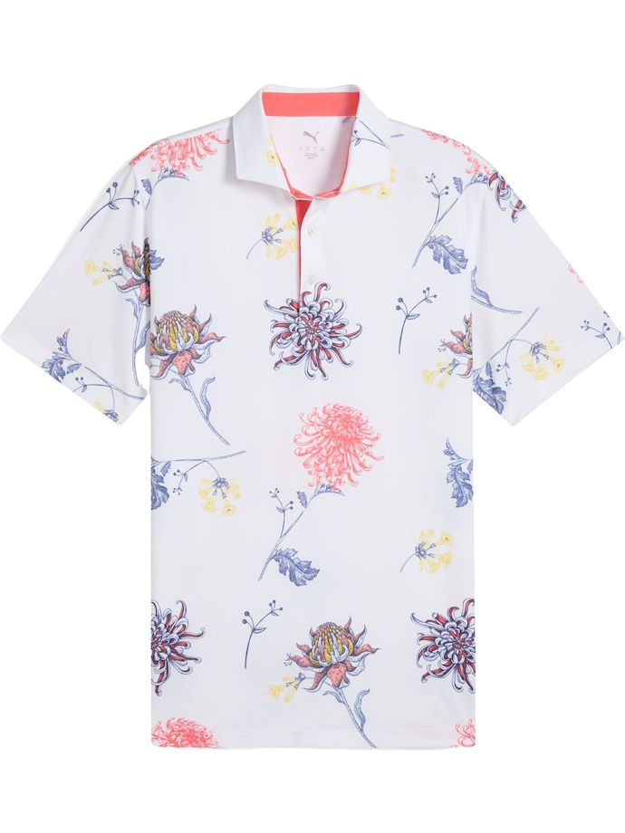 Puma Polo MATTR Dahlia, blanc/multicolore