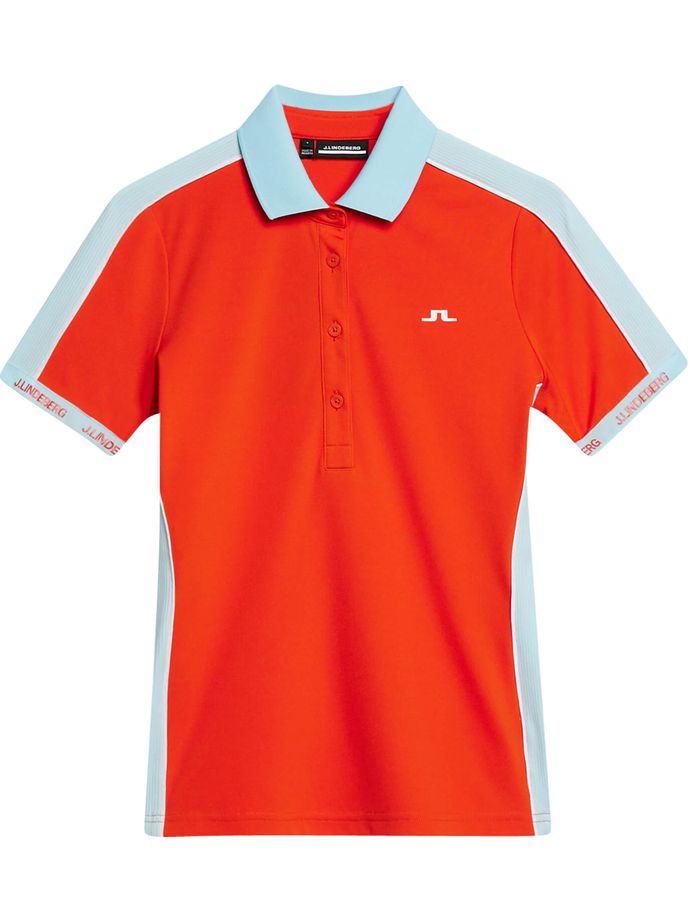 J. LINDEBERG Polo Demi, naranja